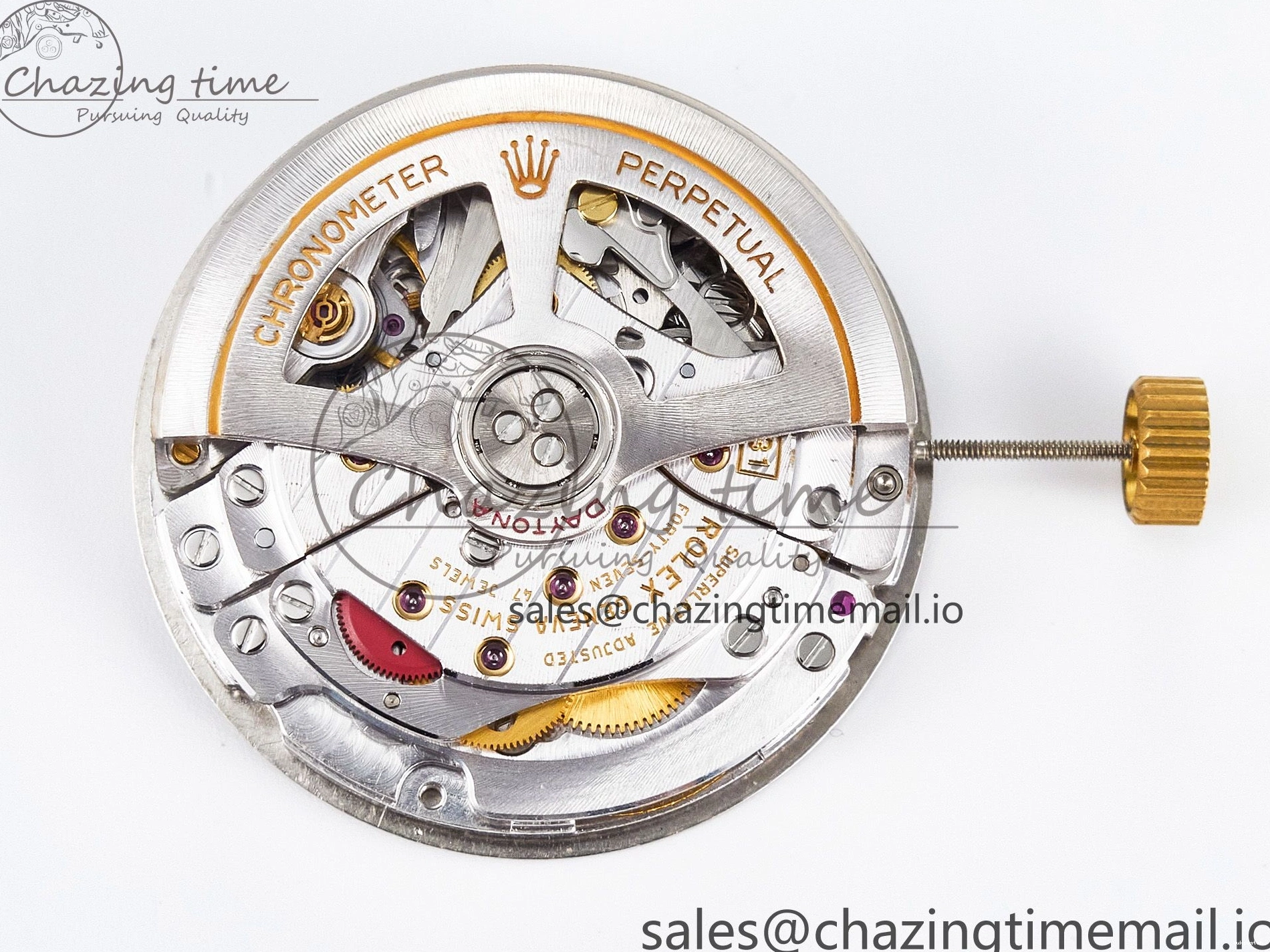 Movement Super (Silver Modded Clone Automatic DD4131 Daytona Color) 28800 Custom VPH 1229